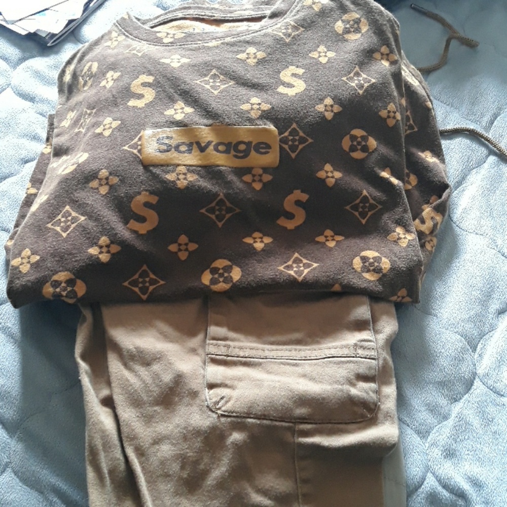 Pants and shirt set